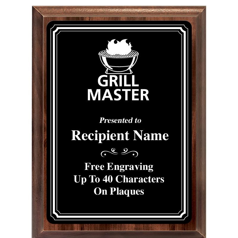 6x8 TRIO BORDER BLACK PLT PLQ