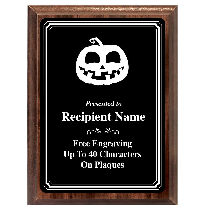 6x8 TRIO BORDER BLACK PLT PLQ