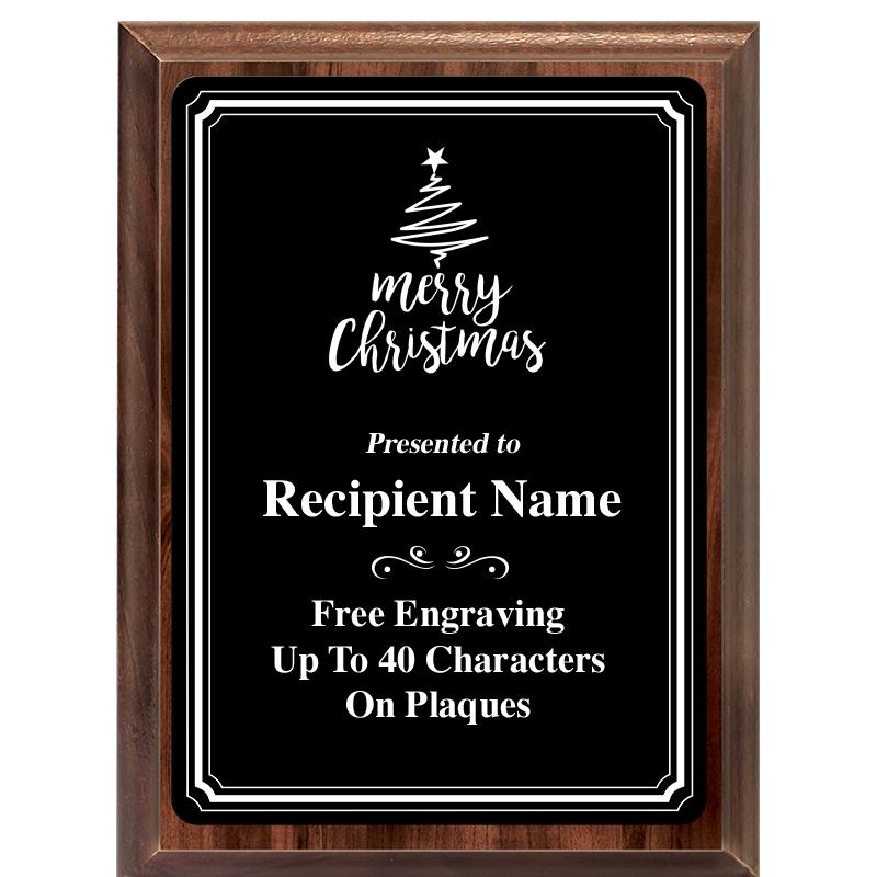 6x8 TRIO BORDER BLACK PLT PLQ