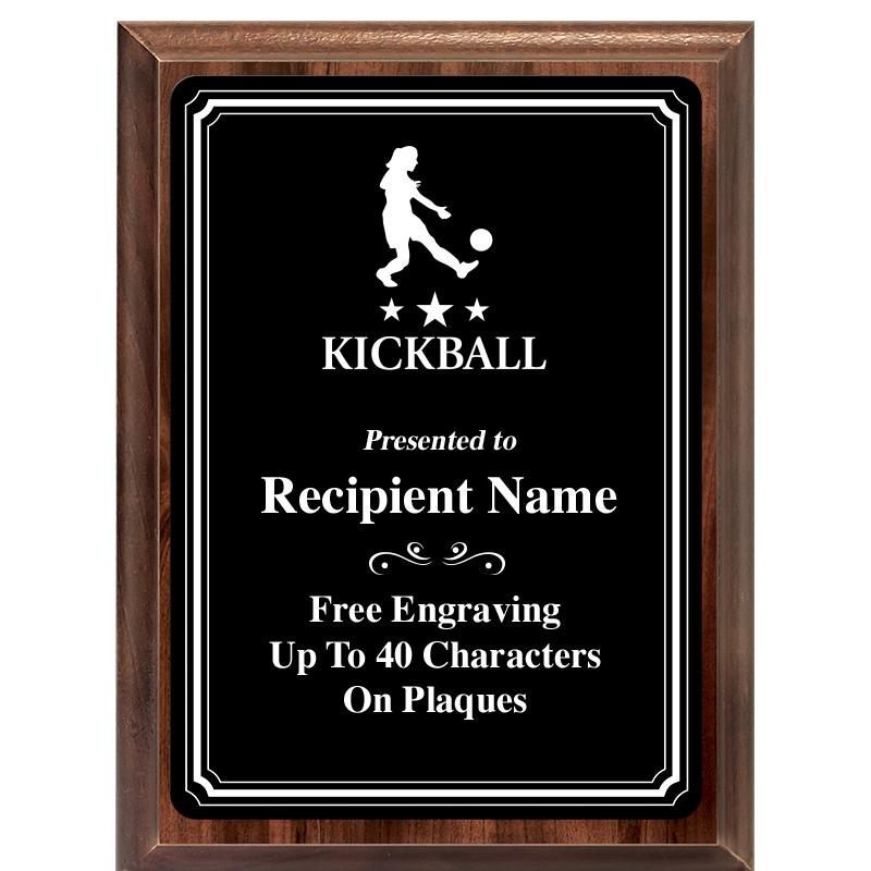 6x8 TRIO BORDER BLACK PLT PLQ