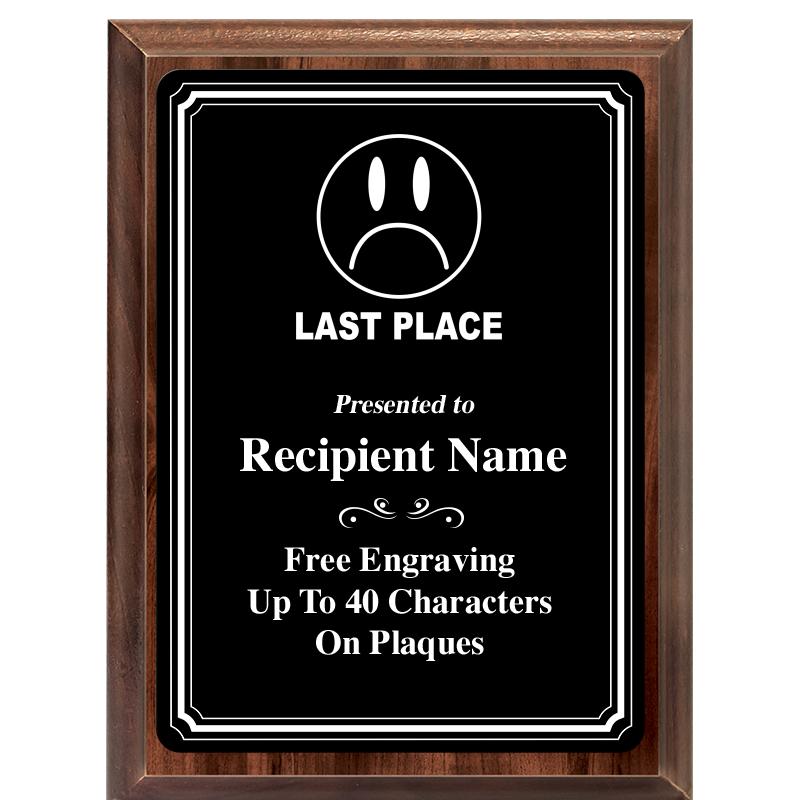 6x8 TRIO BORDER BLACK PLT PLQ