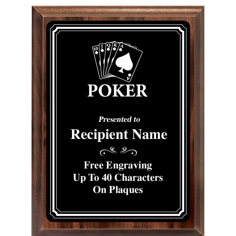 6x8 TRIO BORDER BLACK PLT PLQ