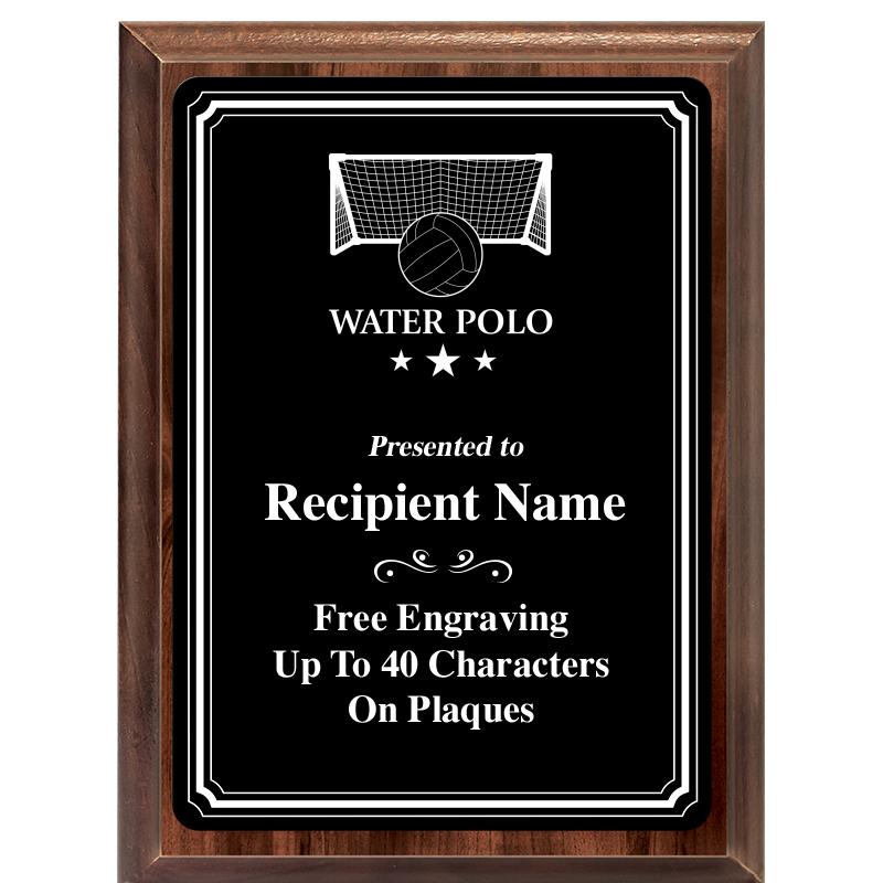 6x8 TRIO BORDER BLACK PLT PLQ