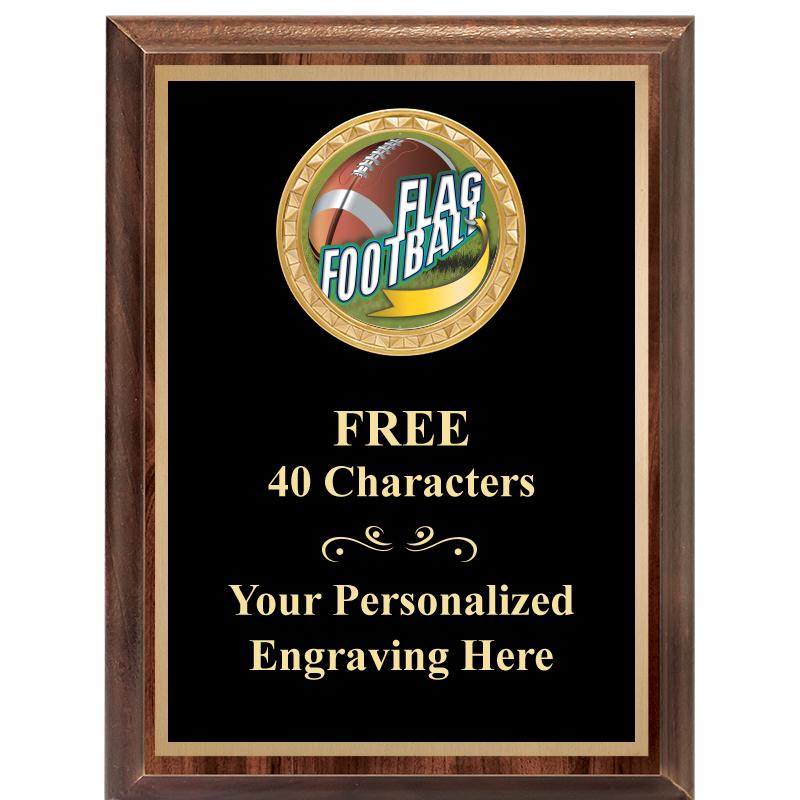 6X8 WOOD EXECUTIVE INSERT PLAQ