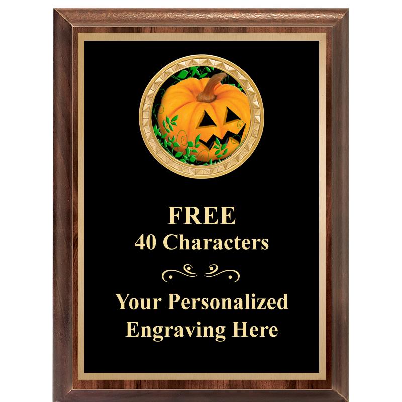 6X8 WOOD EXECUTIVE INSERT PLAQ