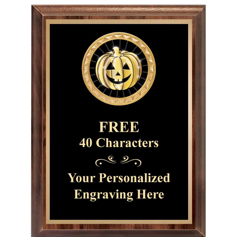 6X8 WOOD EXECUTIVE INSERT PLAQ