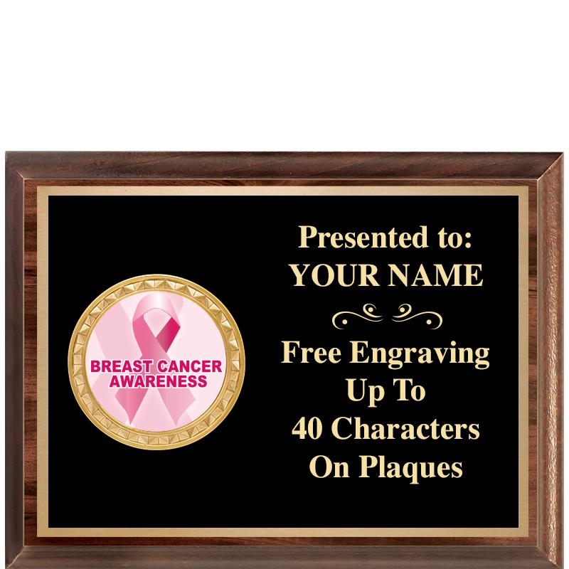 8X6 WOOD EXECUTIVE INSERT PLQ