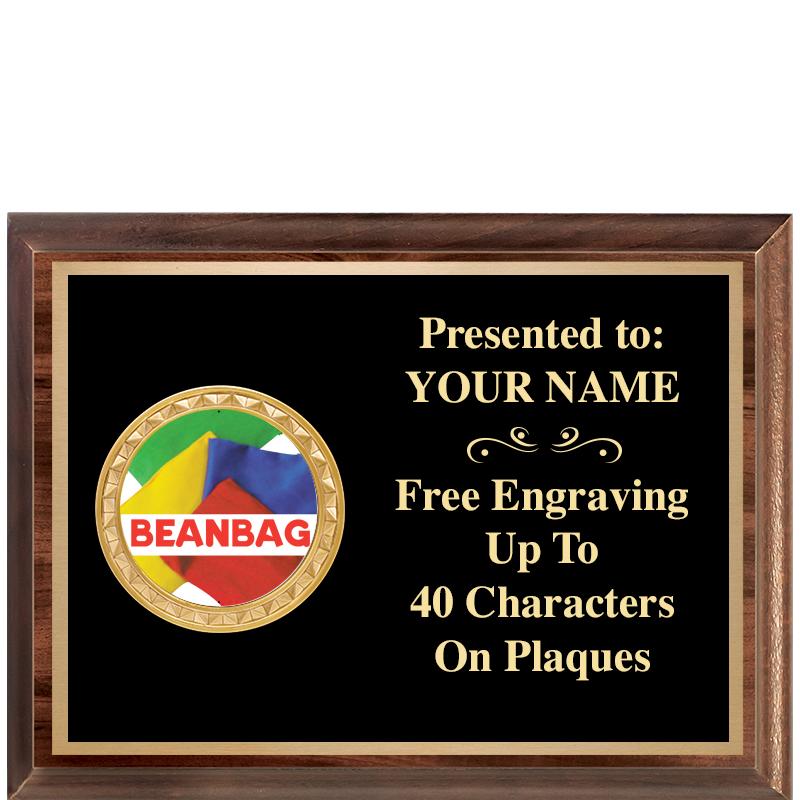 8X6 WOOD EXECUTIVE INSERT PLQ