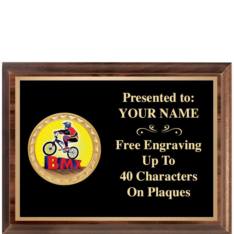 8X6 WOOD EXECUTIVE INSERT PLQ