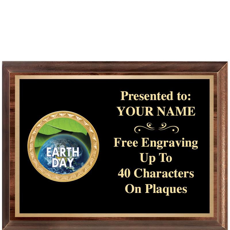 8X6 WOOD EXECUTIVE INSERT PLQ