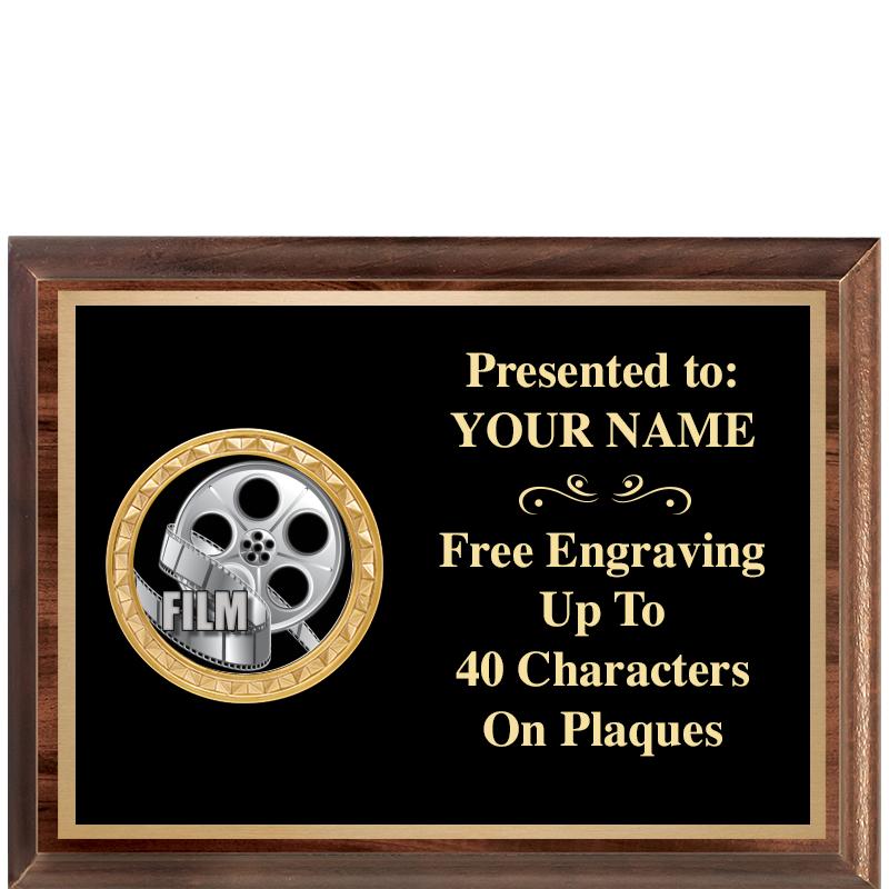 8X6 WOOD EXECUTIVE INSERT PLQ