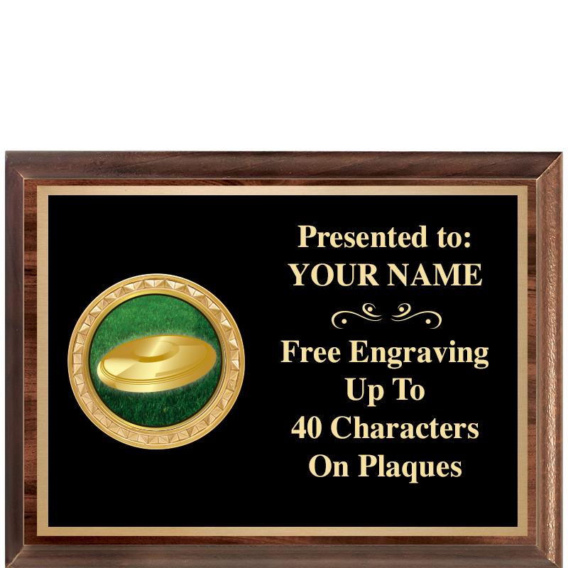 8X6 WOOD EXECUTIVE INSERT PLQ