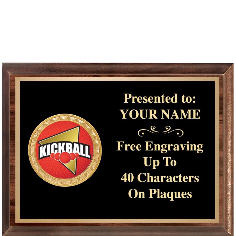 8X6 WOOD EXECUTIVE INSERT PLQ