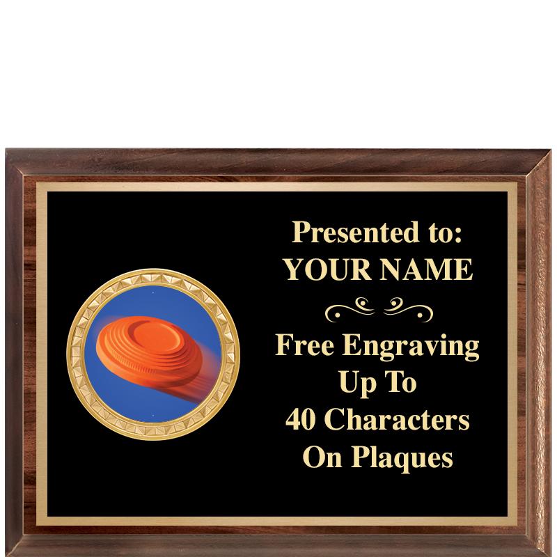 8X6 WOOD EXECUTIVE INSERT PLQ