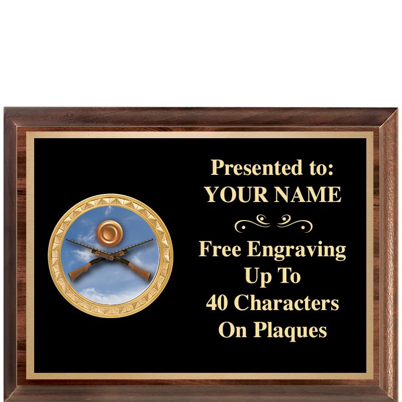 8X6 WOOD EXECUTIVE INSERT PLQ