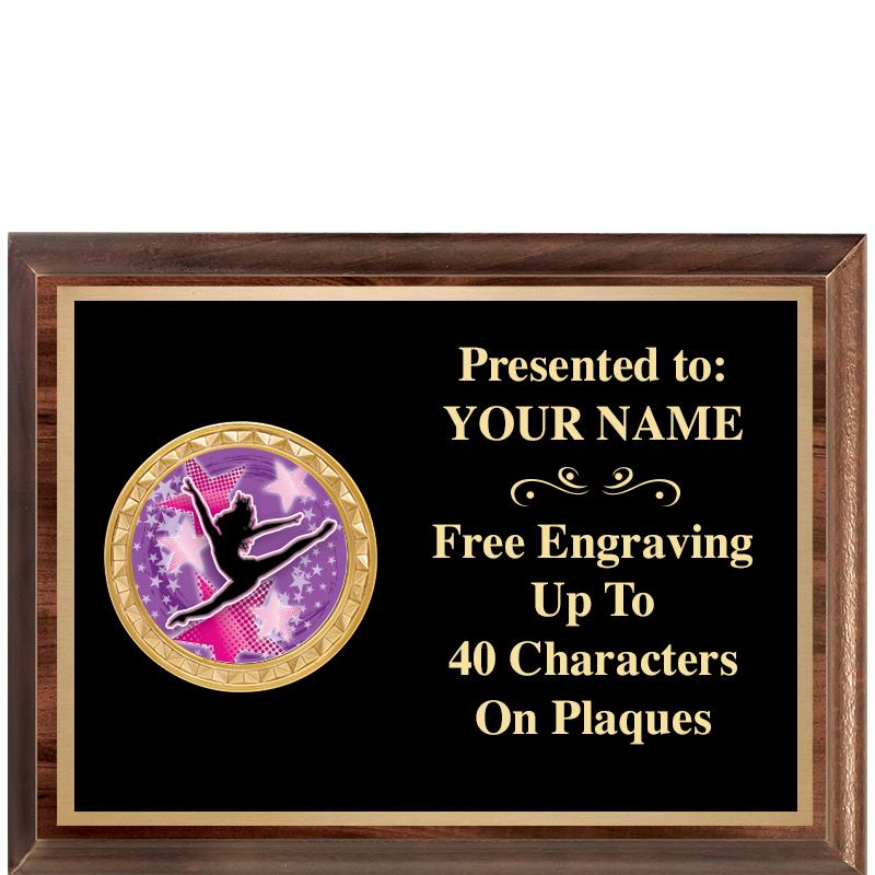 8X6 WOOD EXECUTIVE INSERT PLQ