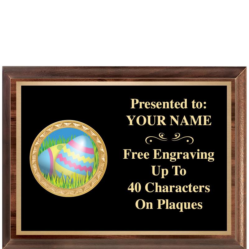 8X6 WOOD EXECUTIVE INSERT PLQ