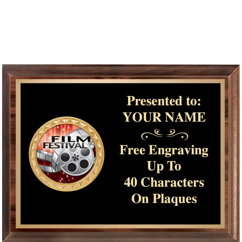 8X6 WOOD EXECUTIVE INSERT PLQ