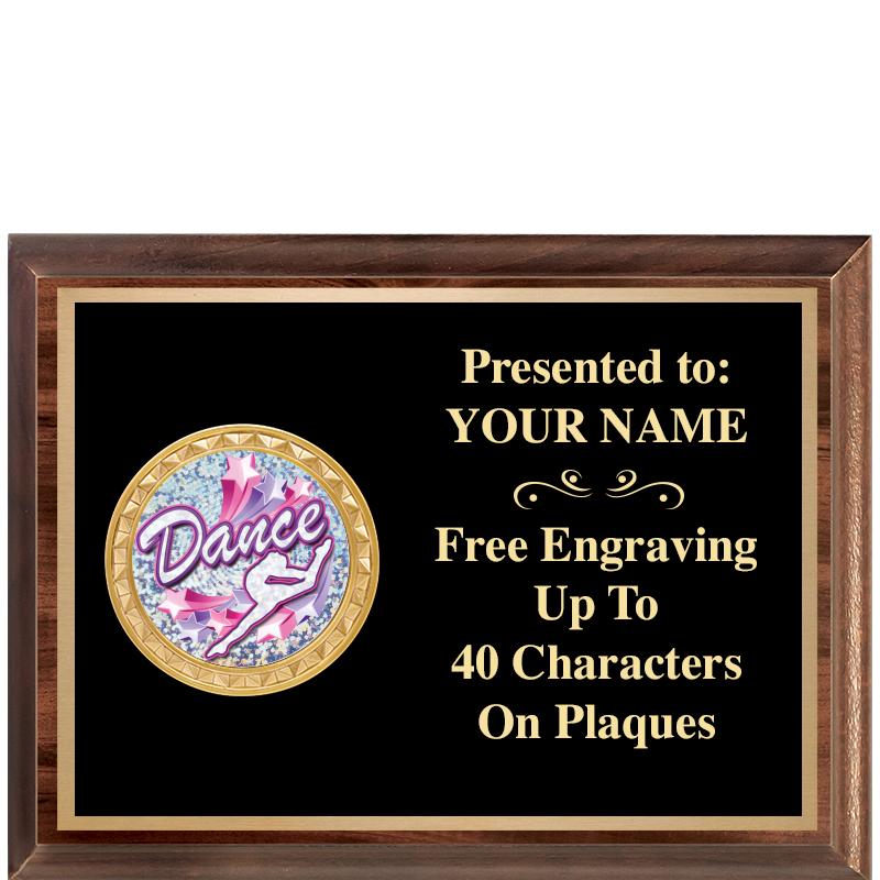 8X6 WOOD EXECUTIVE INSERT PLQ