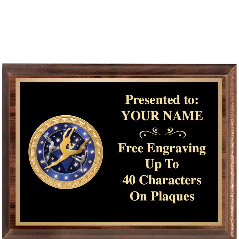 8X6 WOOD EXECUTIVE INSERT PLQ