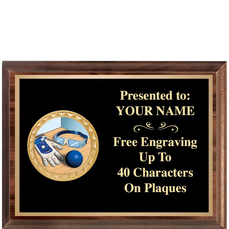 8X6 WOOD EXECUTIVE INSERT PLQ