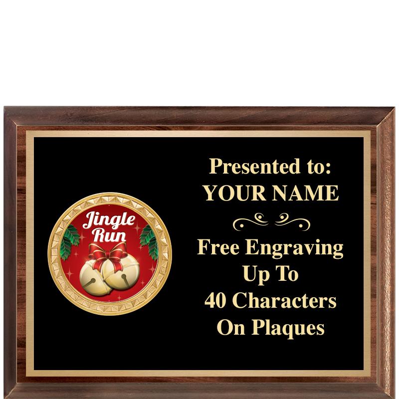 8X6 WOOD EXECUTIVE INSERT PLQ