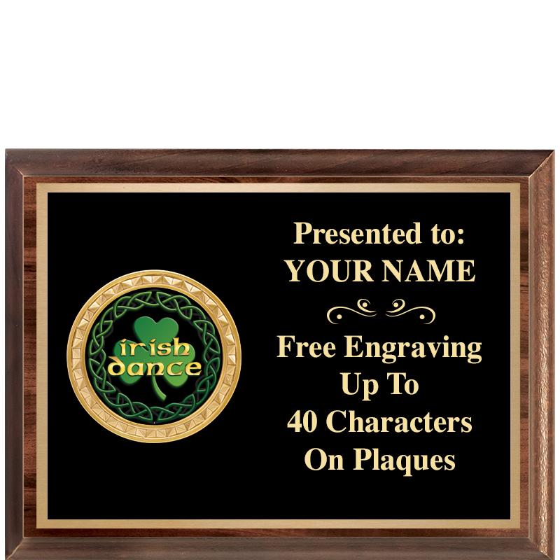 8X6 WOOD EXECUTIVE INSERT PLQ