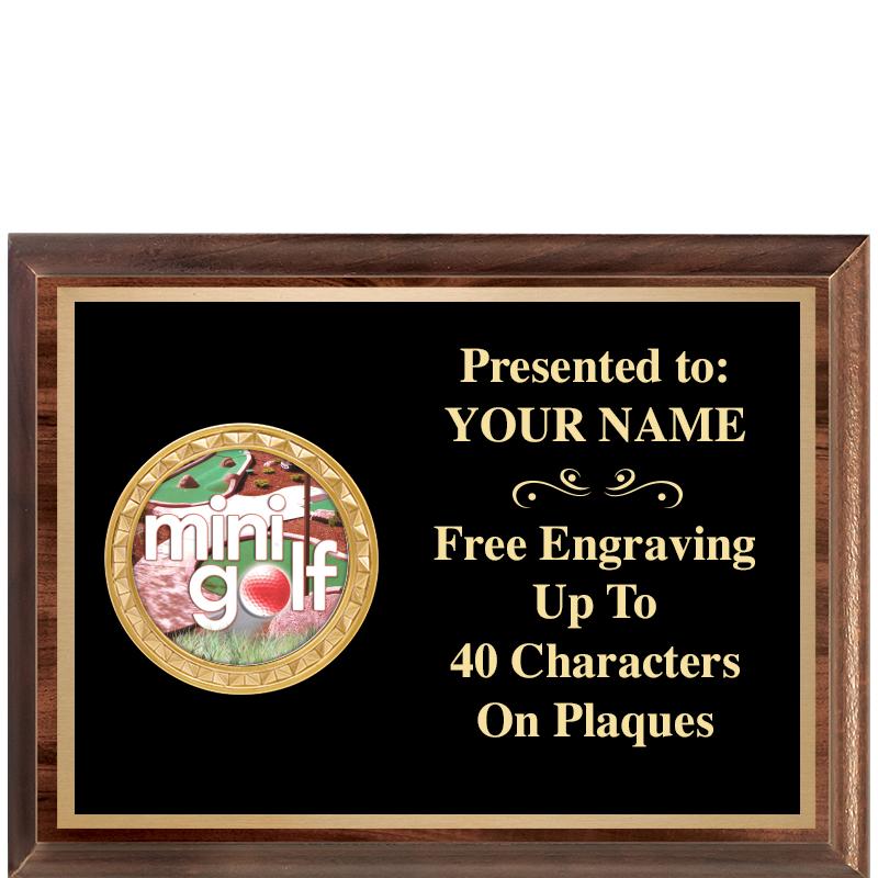 8X6 WOOD EXECUTIVE INSERT PLQ