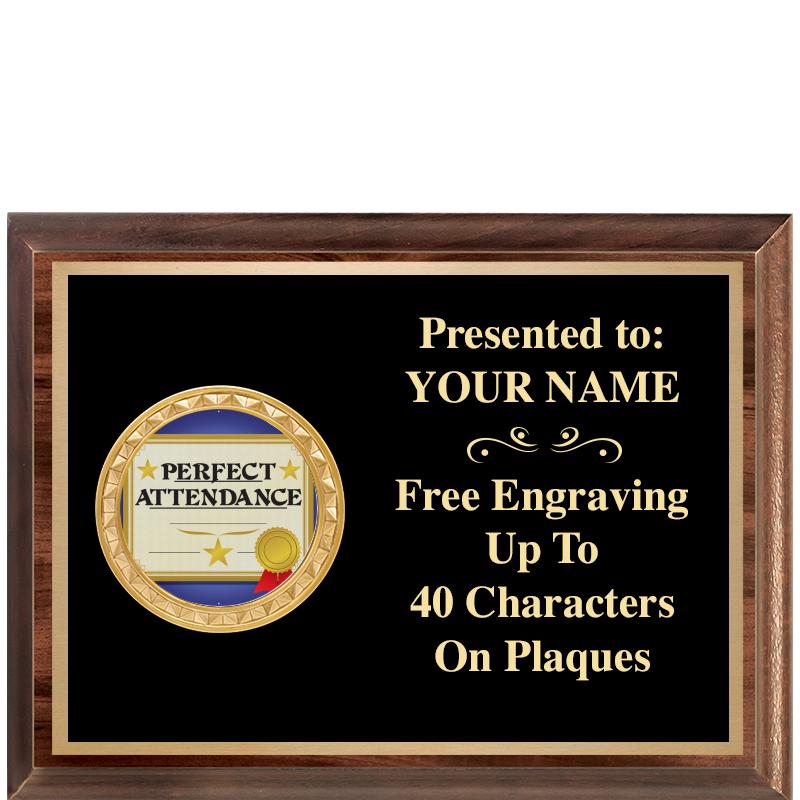 8X6 WOOD EXECUTIVE INSERT PLQ