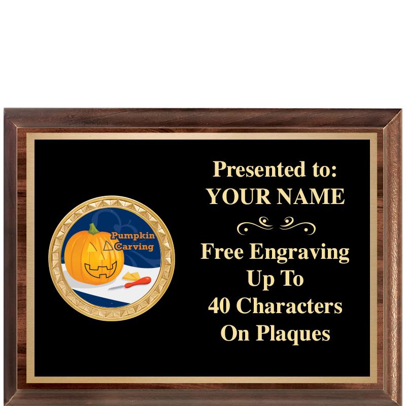 8X6 WOOD EXECUTIVE INSERT PLQ