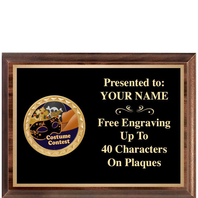 8X6 WOOD EXECUTIVE INSERT PLQ