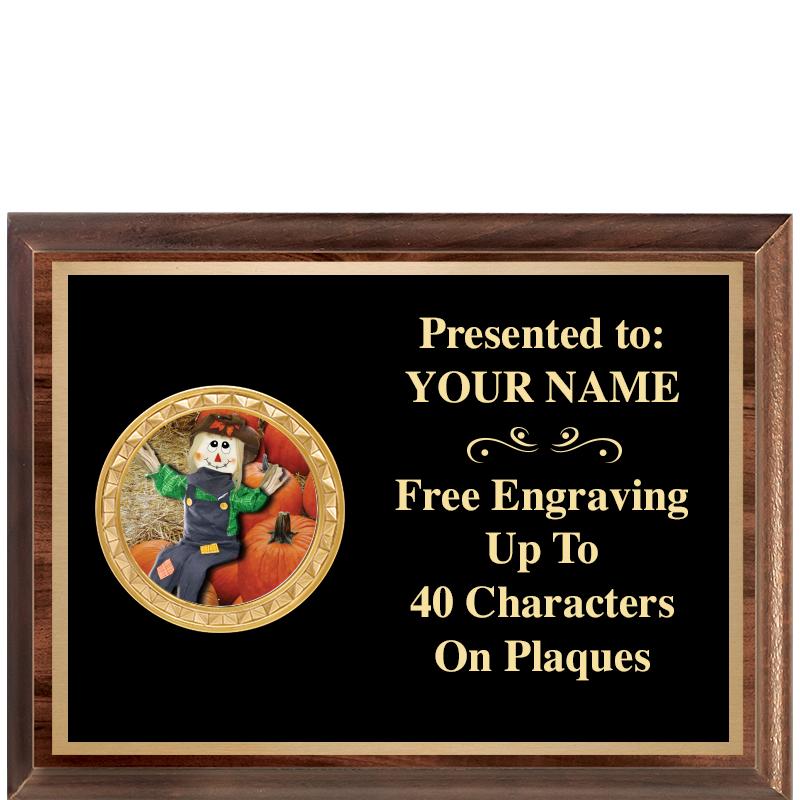 8X6 WOOD EXECUTIVE INSERT PLQ