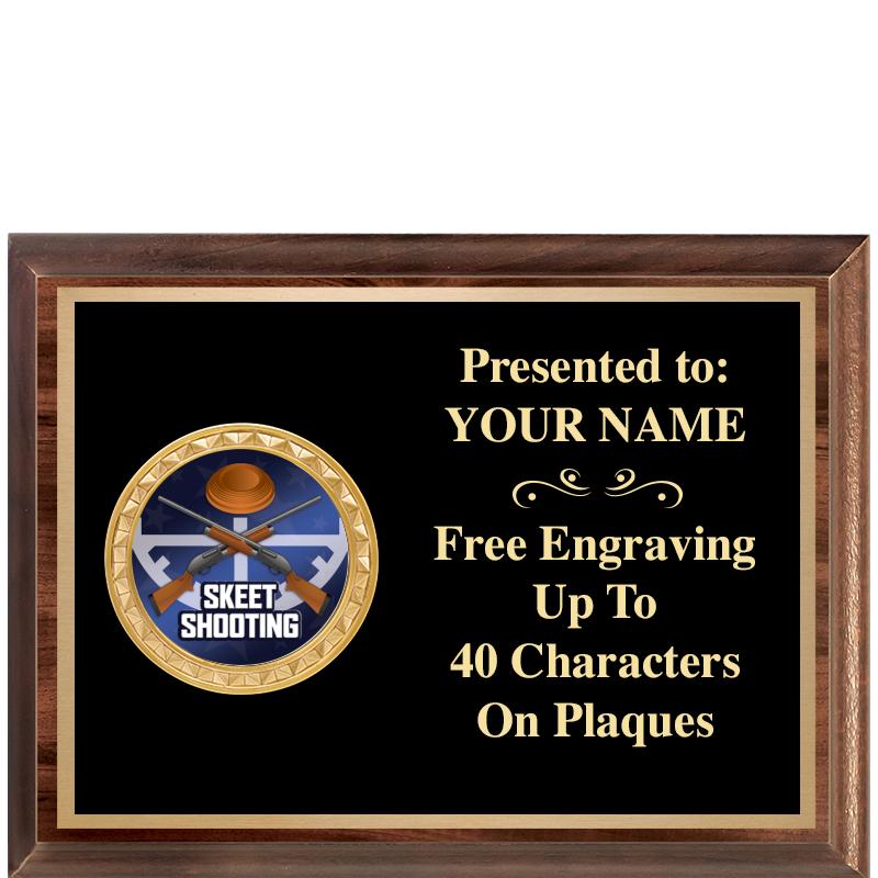 8X6 WOOD EXECUTIVE INSERT PLQ