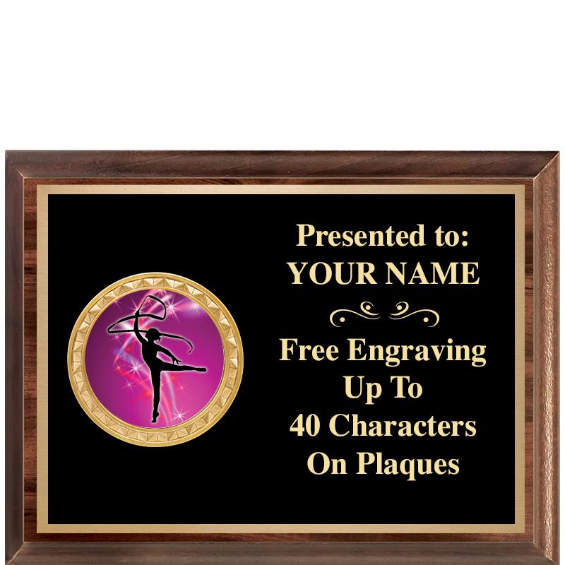 8X6 WOOD EXECUTIVE INSERT PLQ