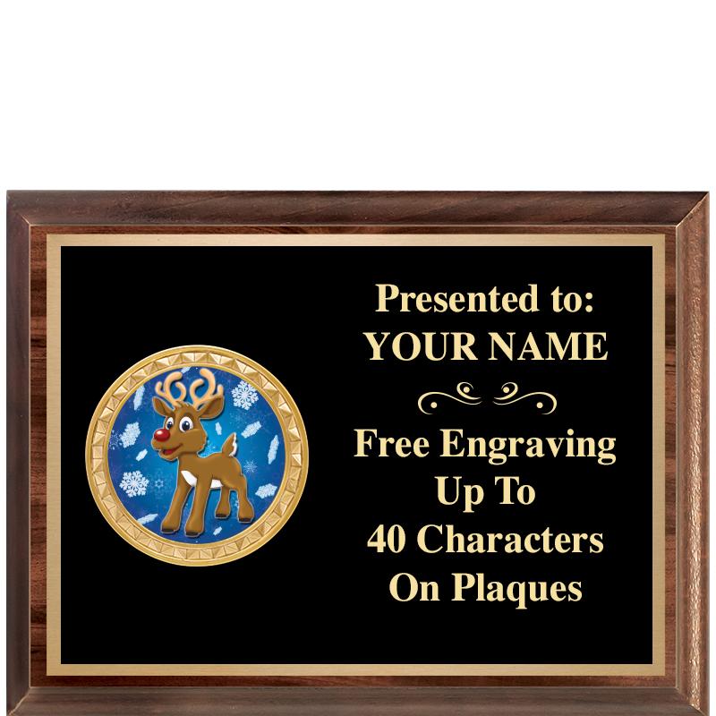 8X6 WOOD EXECUTIVE INSERT PLQ