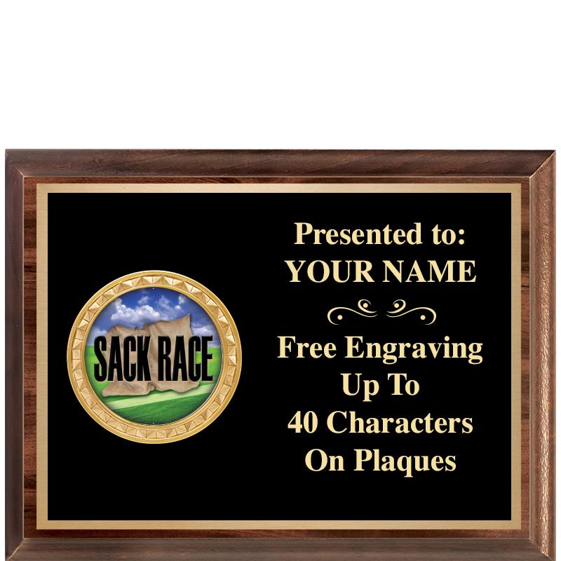 8X6 WOOD EXECUTIVE INSERT PLQ