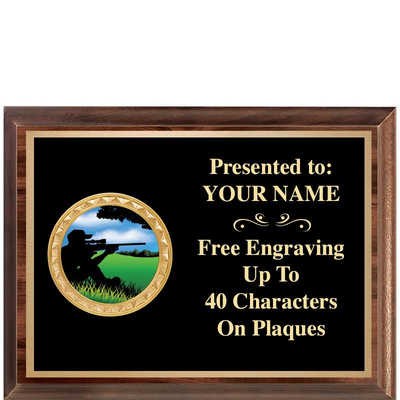 8X6 WOOD EXECUTIVE INSERT PLQ