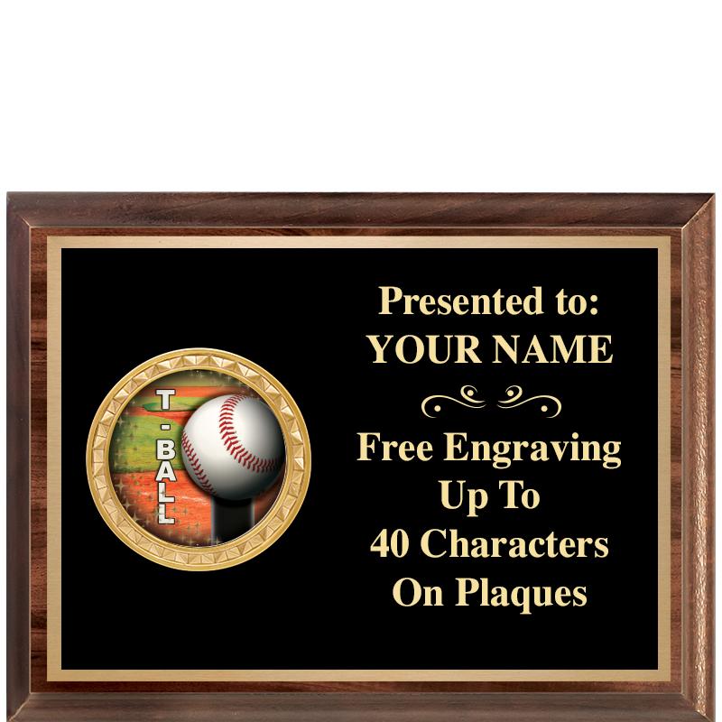 8X6 WOOD EXECUTIVE INSERT PLQ