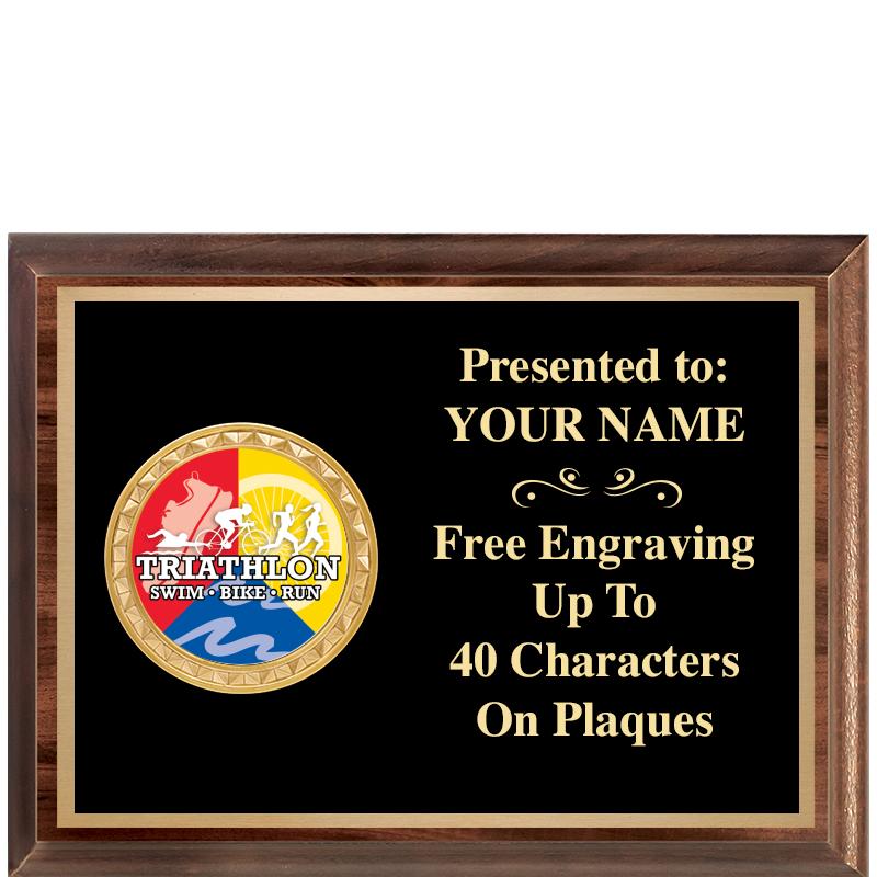 8X6 WOOD EXECUTIVE INSERT PLQ