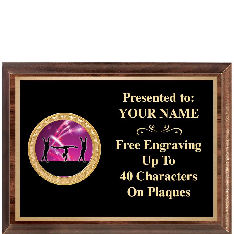 8X6 WOOD EXECUTIVE INSERT PLQ