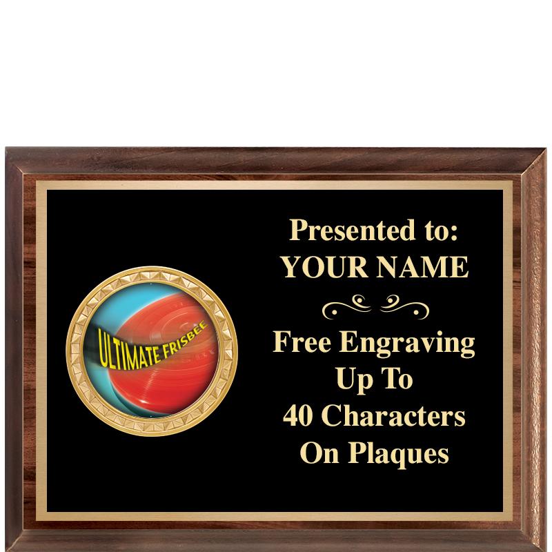 8X6 WOOD EXECUTIVE INSERT PLQ