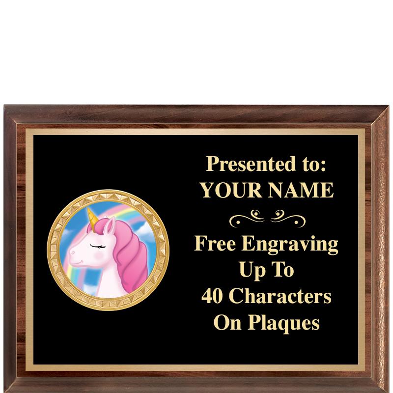 8X6 WOOD EXECUTIVE INSERT PLQ