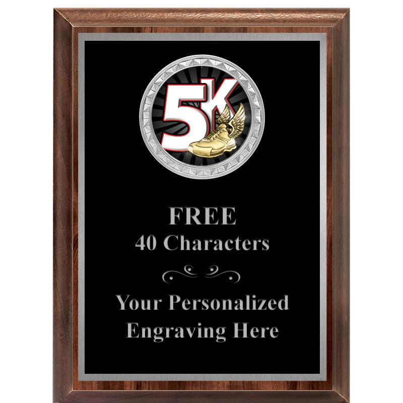 6X8 WOOD EXECUTIVE INS PLQ SV