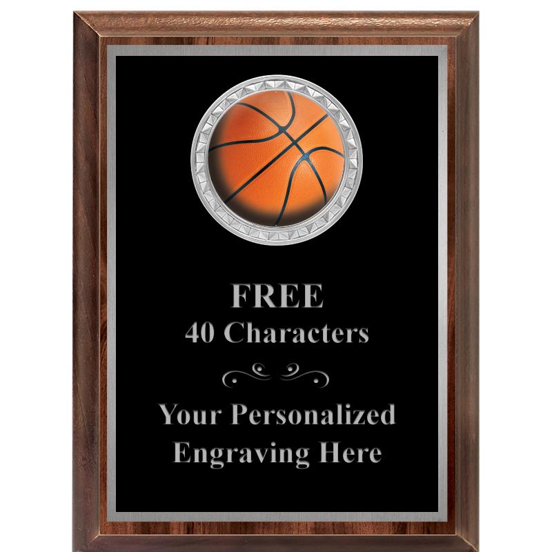 6X8 WOOD EXECUTIVE INS PLQ SV