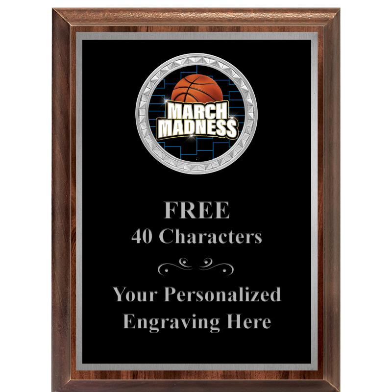 6X8 WOOD EXECUTIVE INS PLQ SV