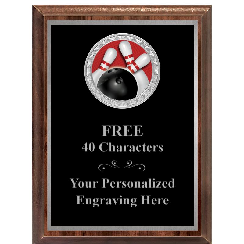 6X8 WOOD EXECUTIVE INS PLQ SV