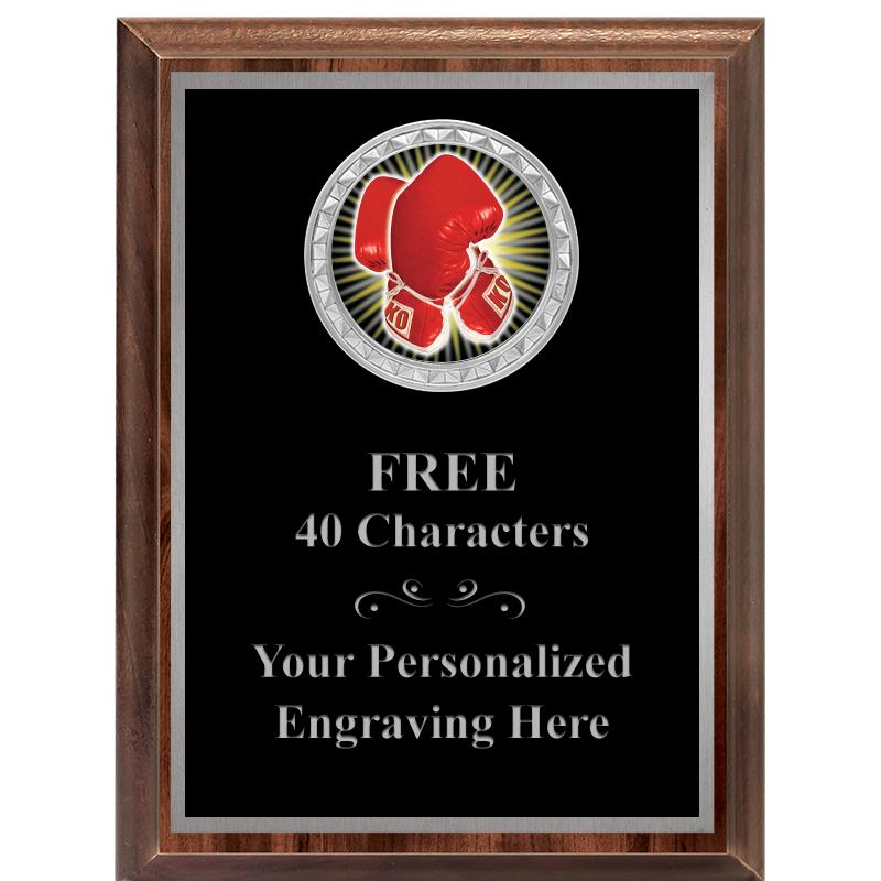 6X8 WOOD EXECUTIVE INS PLQ SV