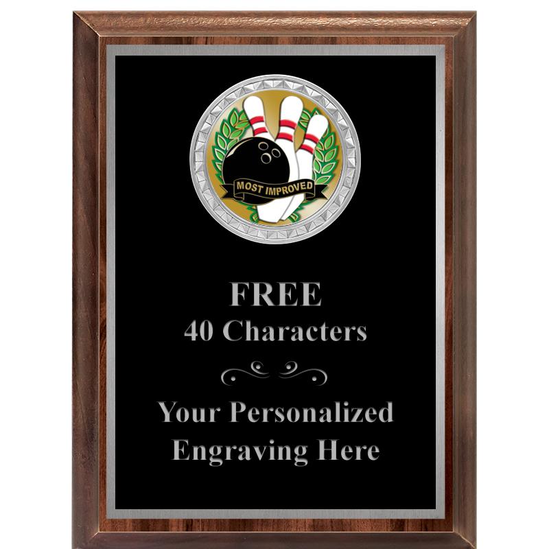 6X8 WOOD EXECUTIVE INS PLQ SV