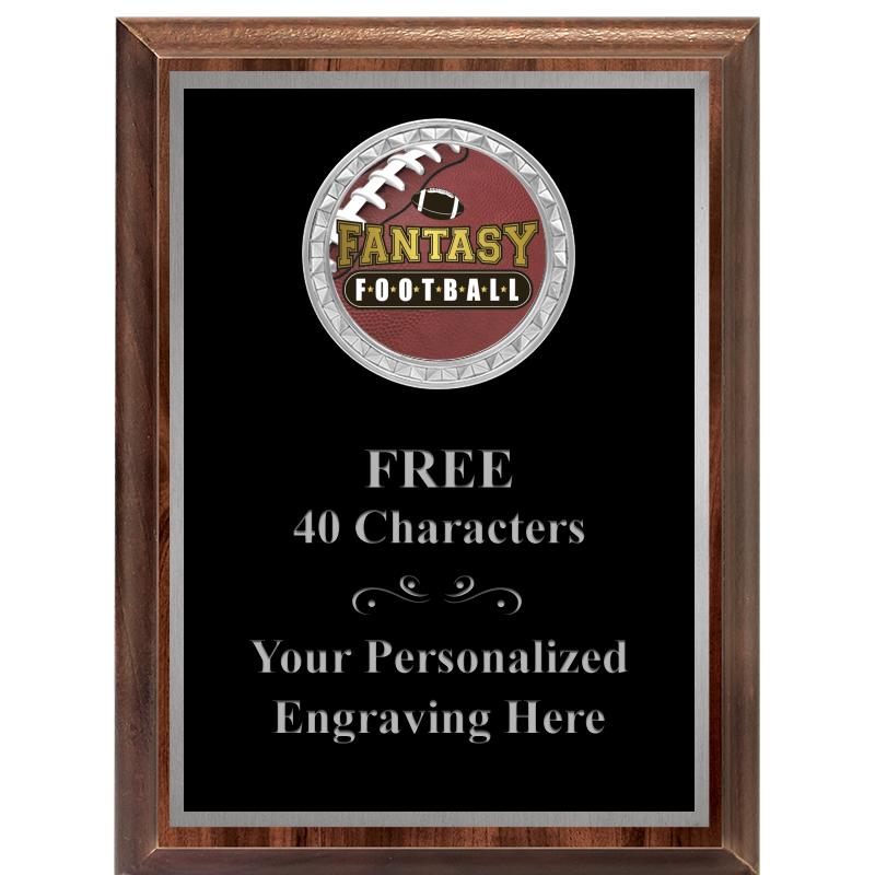 6X8 WOOD EXECUTIVE INS PLQ SV