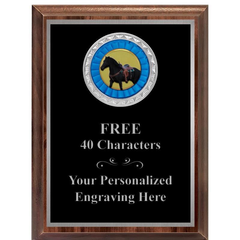 6X8 WOOD EXECUTIVE INS PLQ SV